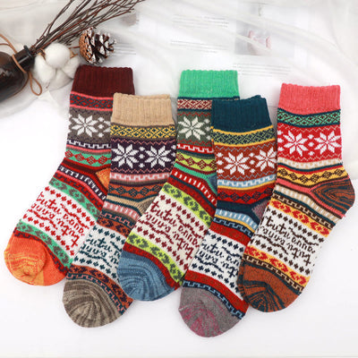 Calcetines de Lana Personalizados para Mujer - Diseño Tejido Exclusivo - Image 12