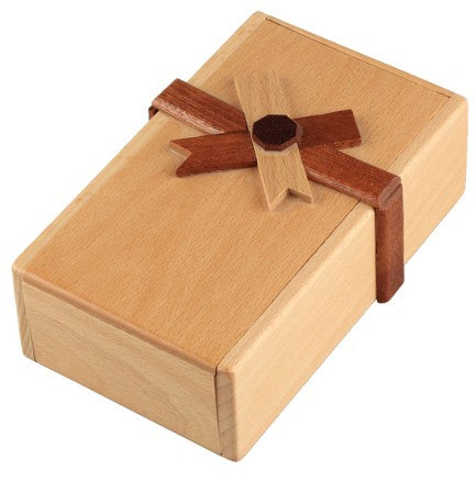 Caja de Regalo Mecanizada en Madera de Haya