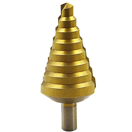 Broca Escalonada de Acero 10-45mm para Perforación Profesional en Madera y Metal - Image 19