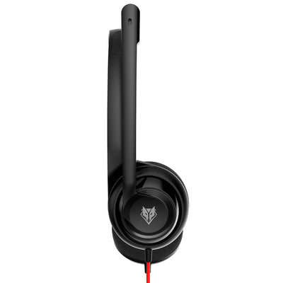 Auricular Telefónico Bilateral Ligero NUBWO HW02 con Cable - Image 19