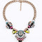 Collar Colgante de Temperamento Facial para Damas