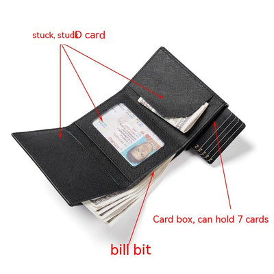 Billetera Inteligente de Fibra de Carbono con Bloqueo RFID y Múltiples Compartimentos - Image 9