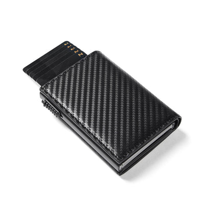 Billetera Inteligente de Fibra de Carbono con Bloqueo RFID y Múltiples Compartimentos - Image 10