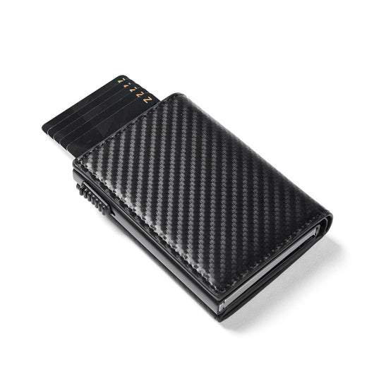 Billetera Inteligente de Fibra de Carbono con Bloqueo RFID y Múltiples Compartimentos - Image 10