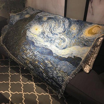 Tapiz de noche estrellada y cielo cósmico
