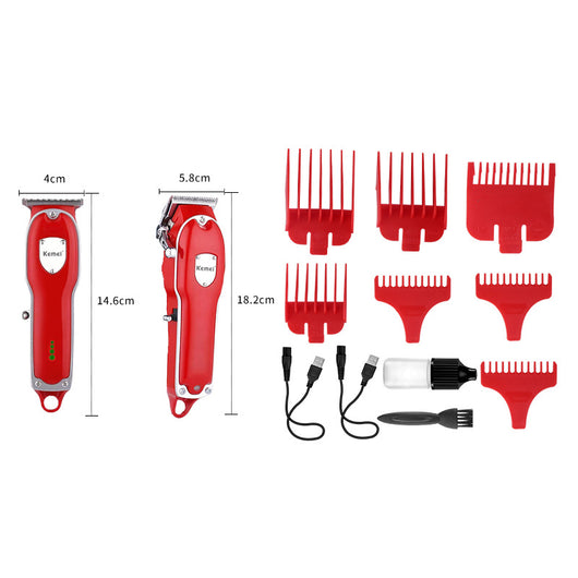 Cortadora Profesional de Cabello con Grabado, Recargable y Alta Potencia - Image 14