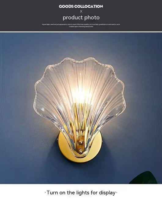 Lámpara de Pared de Cristal para Dormitorio - Diseño Italiano Minimalista - Image 14