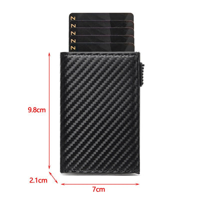 Billetera Inteligente de Fibra de Carbono con Bloqueo RFID y Múltiples Compartimentos - Image 14