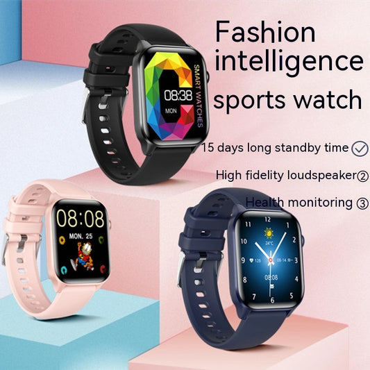 Pulsera Inteligente de Monitoreo Cardíaco y Oxígeno en Sangre para Deportes
