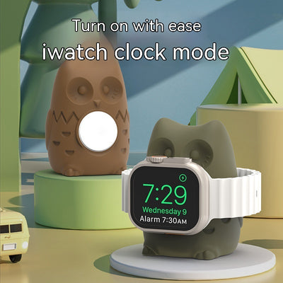 Base de Carga para Reloj Inteligente Diseño Búho de Silicona - Image 10