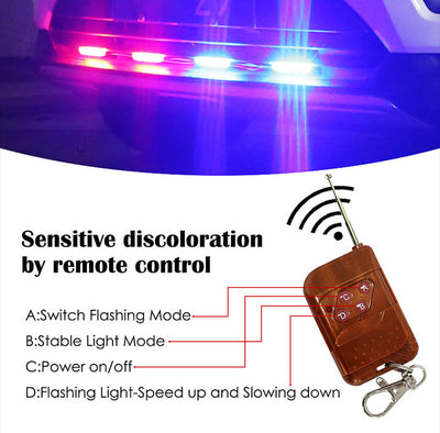 Luz de Emergencia LED Inalámbrica para Auto con Control Remoto - Image 9