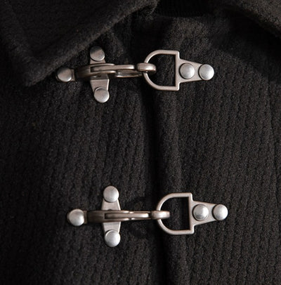 Abrigo Oversized Cálido con Solapa Gruesa - Image 10