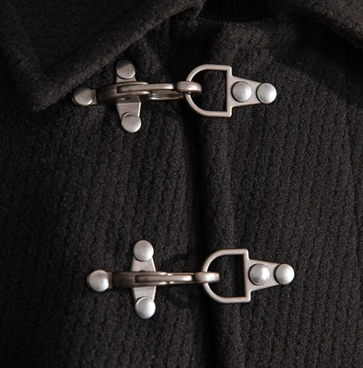 Abrigo Oversized Cálido con Solapa Gruesa - Image 10
