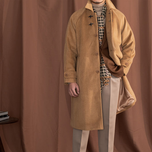Abrigo Oversized Cálido con Solapa Gruesa - Image 14