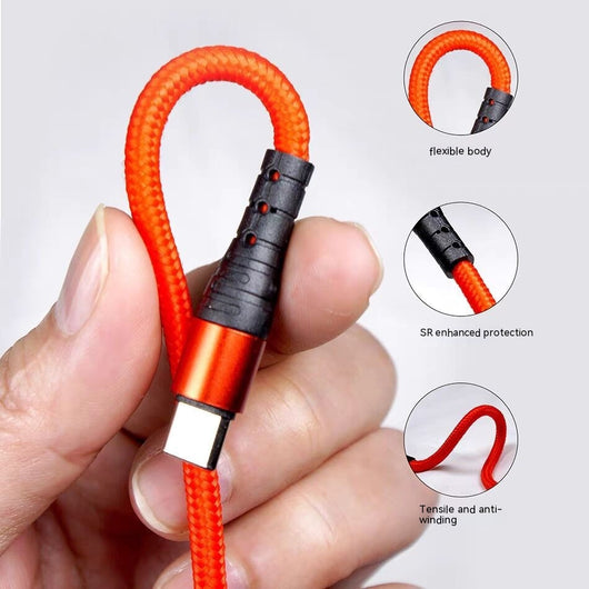 Cable de Carga 4 en 1 Multifunción - Dual Android y Doble Lightning 12M - Image 14