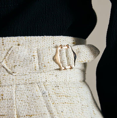 Pantalones de Lino con Pinzas Dobles y Pierna Recta para Hombre - Image 7