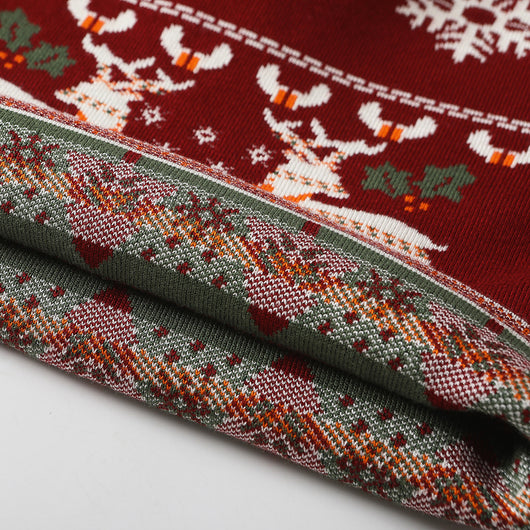 Suéter Infantil Reno Jacquard Doble Tejido Unisex Manga Larga - Image 14