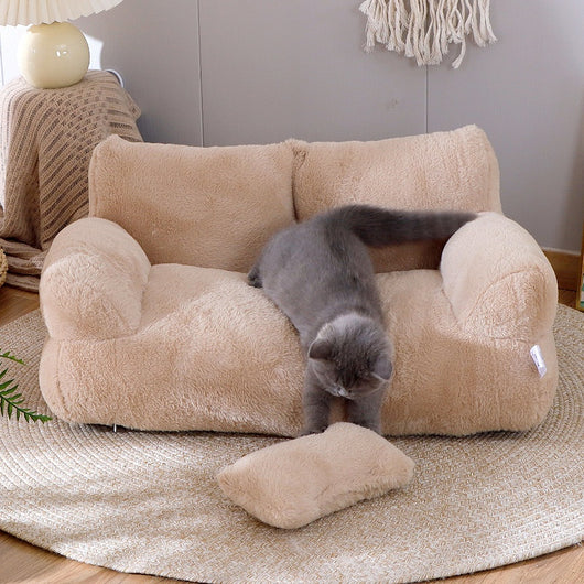 Sofá Cama Lujoso para Gatos y Perros Pequeños - Nido Térmico Acogedor - Image 7
