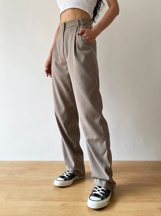 Pantalones Rectos Ajustados Retro para Mujer - Image 12