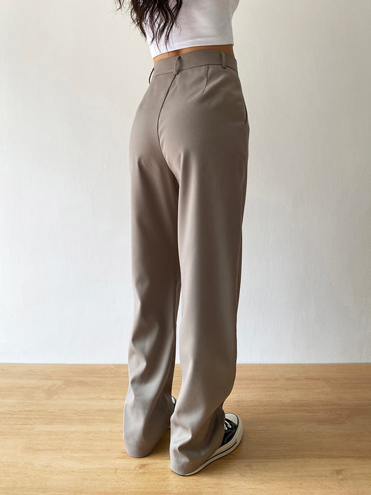 Pantalones Rectos Ajustados Retro para Mujer - Image 14