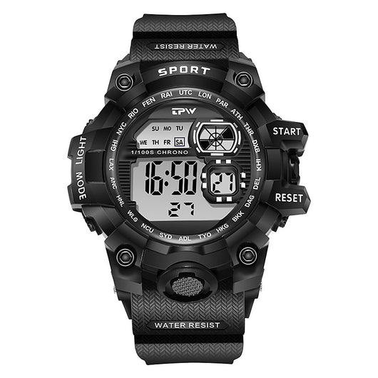 Reloj Electrónico para Niñas Impermeable con Cierre de Botón - Casual y Moderno - Image 10