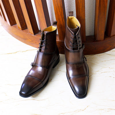 Botas Altas de Cuero Genuino para Hombre - Estilo Premium - Image 8