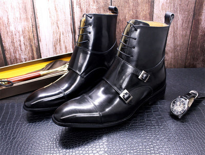 Botas Altas de Cuero Genuino para Hombre - Estilo Premium - Image 12