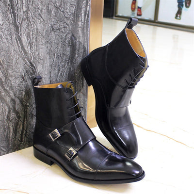 Botas Altas de Cuero Genuino para Hombre - Estilo Premium - Image 14