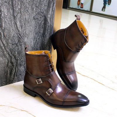 Botas Altas de Cuero Genuino para Hombre - Estilo Premium - Image 16