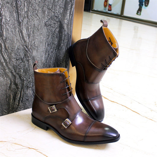 Botas Altas de Cuero Genuino para Hombre - Estilo Premium - Image 16