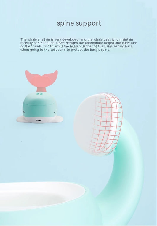 Asiento de Entrenamiento Infantil Ballena para Niños y Niñas - Image 6