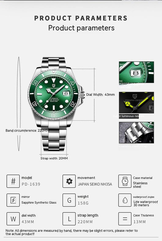Reloj Deportivo Pagani Design PD-1639 - Image 11