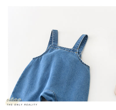 Overol Denim Infantil Estilo Vaquero con Diseño Perrito Cartoon - Image 18