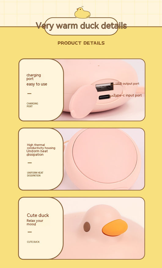 Calentador de Manos Portátil con Batería Externa y Diseño Infantil - Image 11