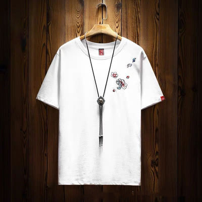 Camiseta Étnica Manga Corta para Hombre - Image 9
