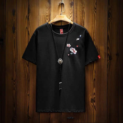 Camiseta Étnica Manga Corta para Hombre - Image 10