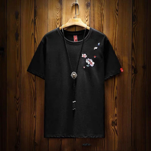 Camiseta Étnica Manga Corta para Hombre - Image 10