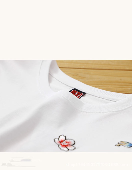 Camiseta Étnica Manga Corta para Hombre - Image 11