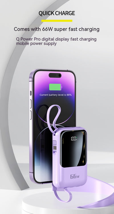 Batería Portátil 20000mAh con Carga Rápida PD 66W - Image 6