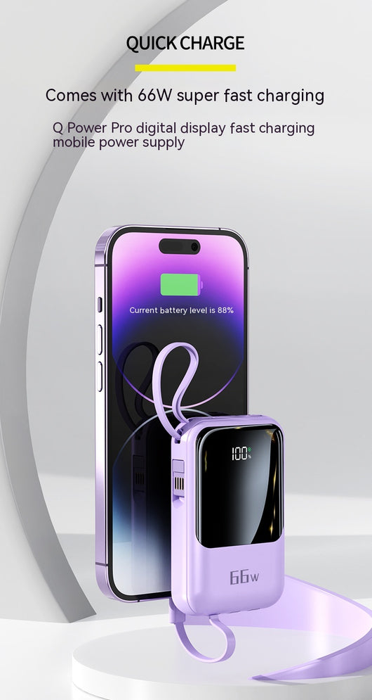 Batería Portátil 20000mAh con Carga Rápida PD 66W - Image 6