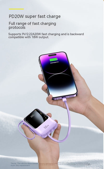 Batería Portátil 20000mAh con Carga Rápida PD 66W - Image 10