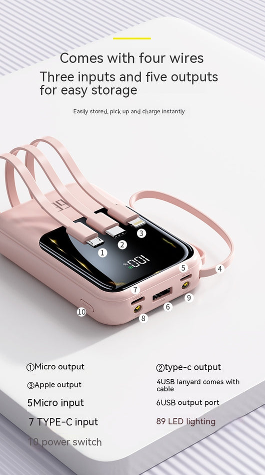 Batería Portátil 20000mAh con Carga Rápida PD 66W - Image 18