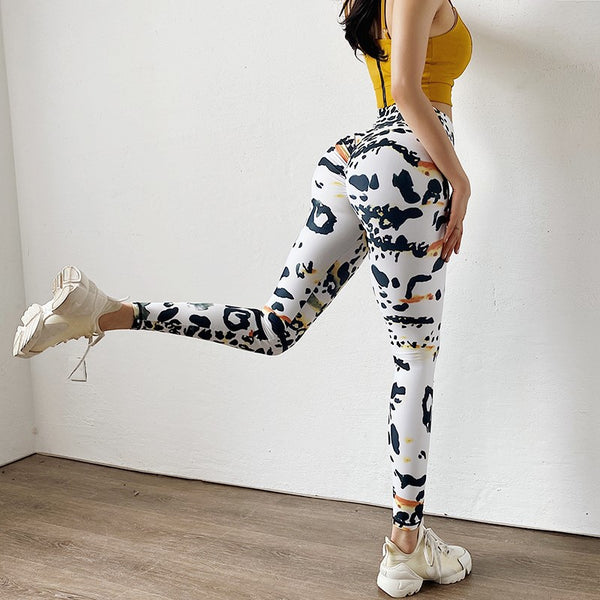 Pantalones de Yoga Cintura Alta Elásticos y Favorecedores