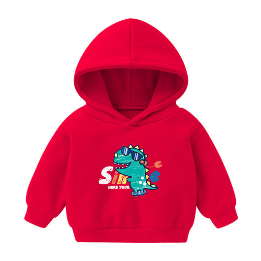 Sudadera Infantil con Capucha Forrada en Polar - Diseño Cartoon para Otoño e Invierno - Image 27