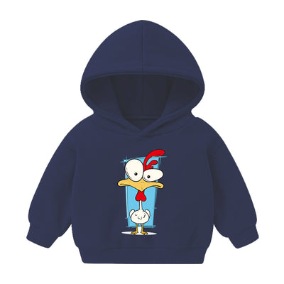 Sudadera Infantil con Capucha Forrada en Polar - Diseño Cartoon para Otoño e Invierno - Image 29