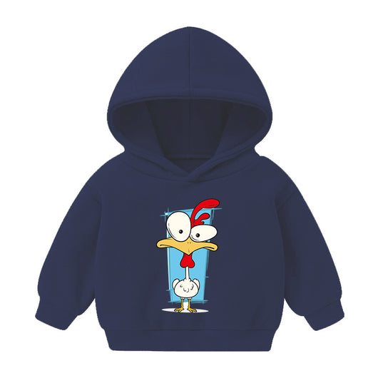 Sudadera Infantil con Capucha Forrada en Polar - Diseño Cartoon para Otoño e Invierno - Image 29