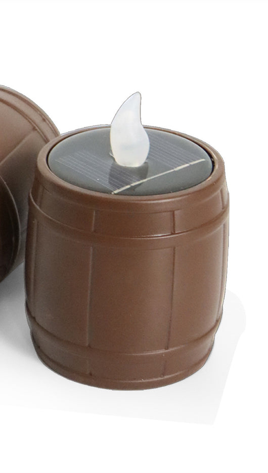 Lámpara LED Barril de Vino con Luz Solar Simulada Estilo Retro - Image 18