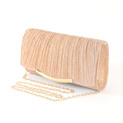 Bolso Bandolera Elegante con Cadena y Solapa de Color Liso - Image 10