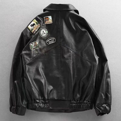 Chaqueta Motociclista Holgada Tendencia Primavera Otoño - Image 10