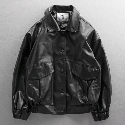 Chaqueta Motociclista Holgada Tendencia Primavera Otoño - Image 11